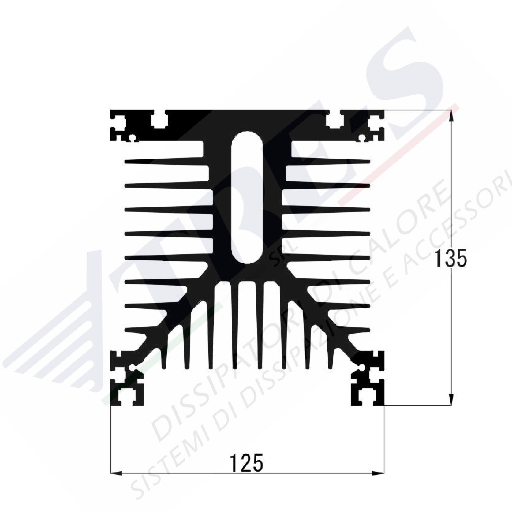 PRO1125L - Profiles for devices with screw connections