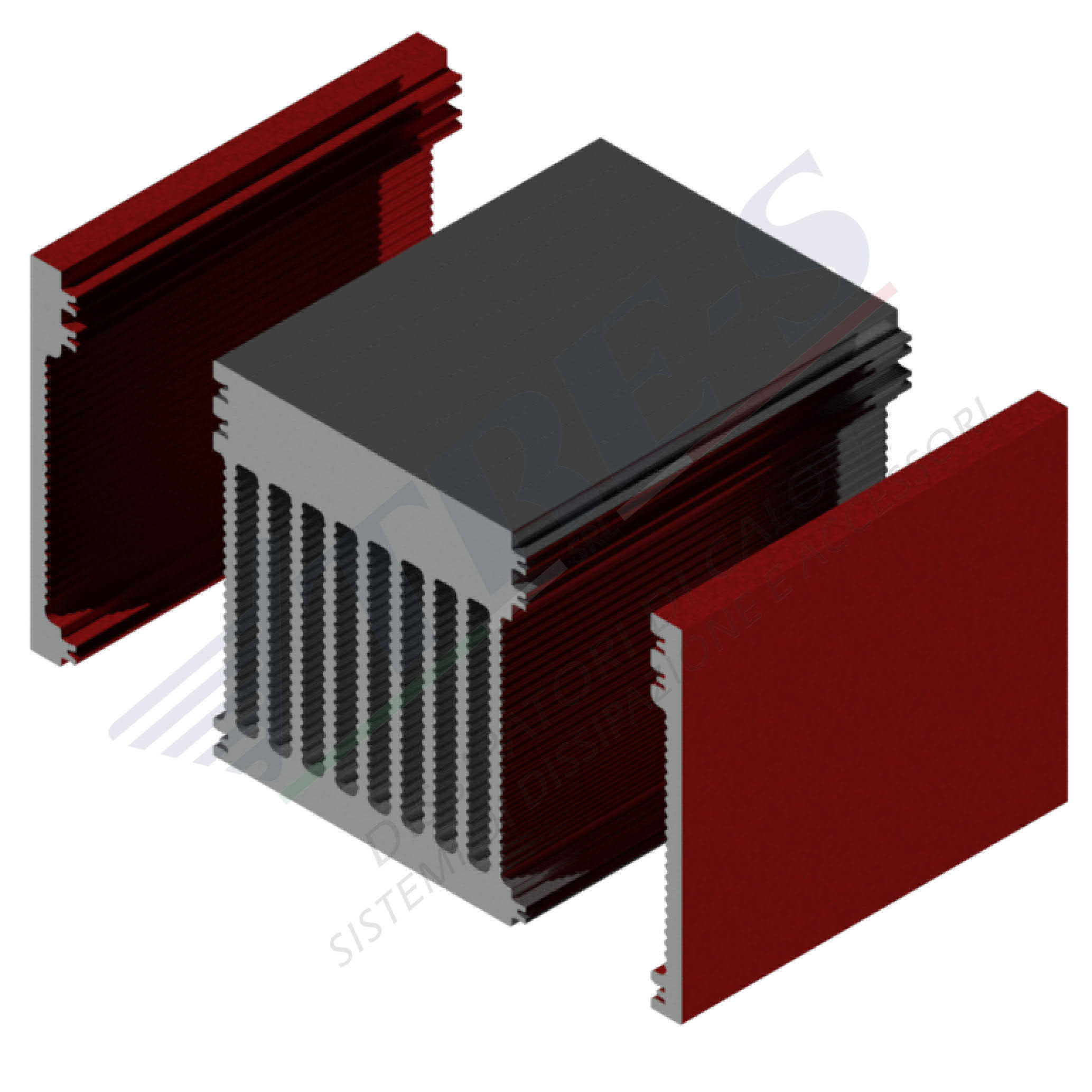 PRI1001 - Embedded heat sinks