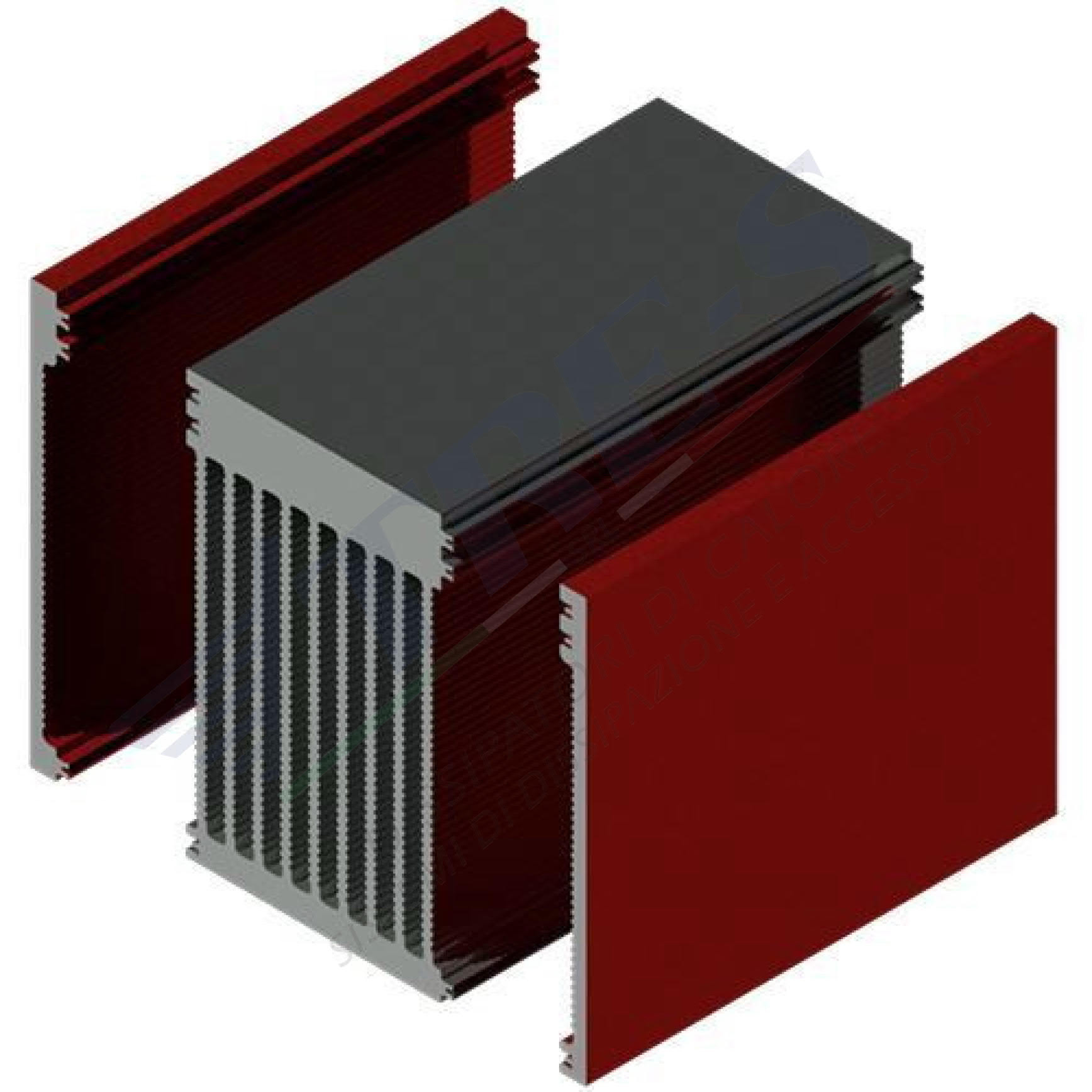PRI1008AB - Embedded heat sinks