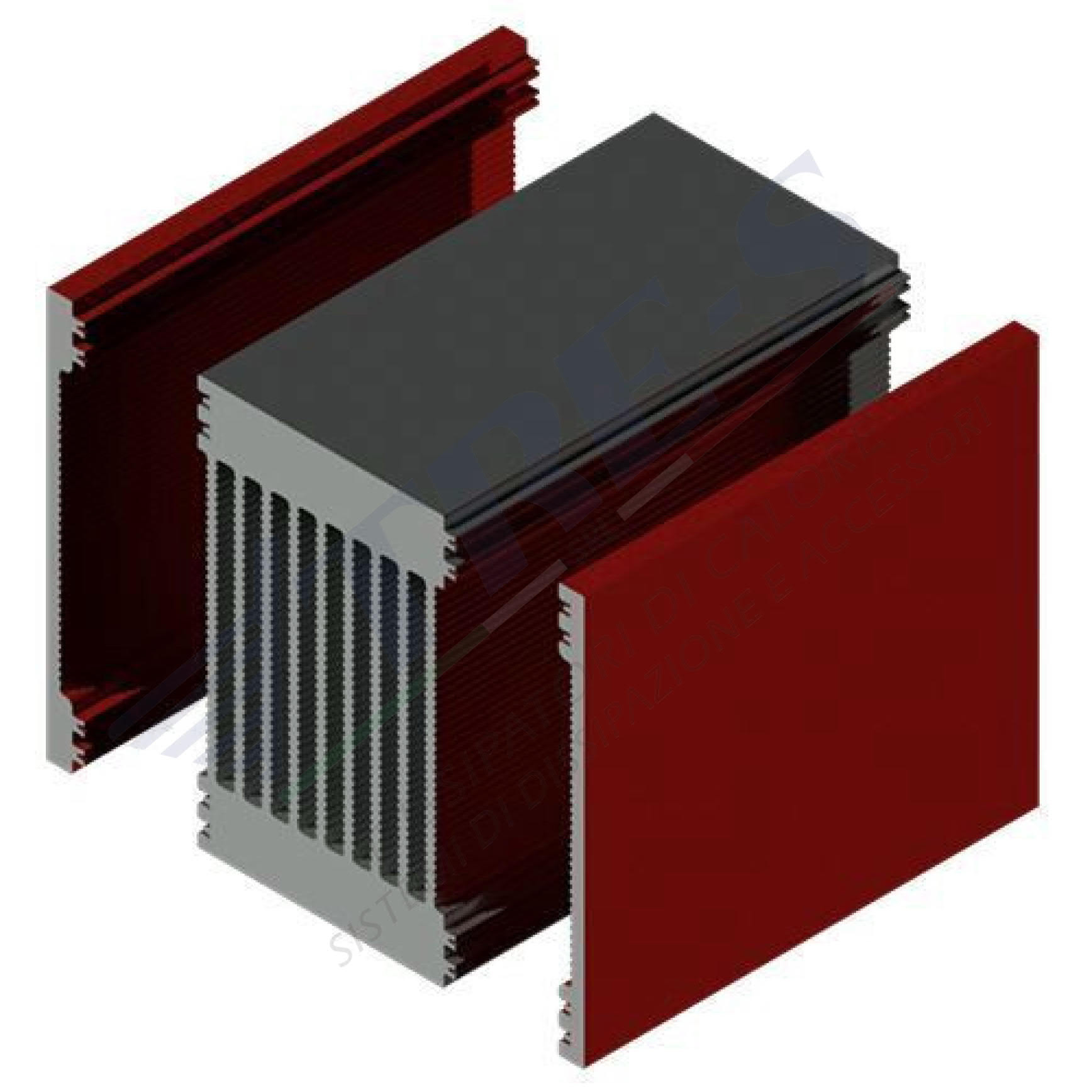 PRI1011AB - Embedded heat sinks