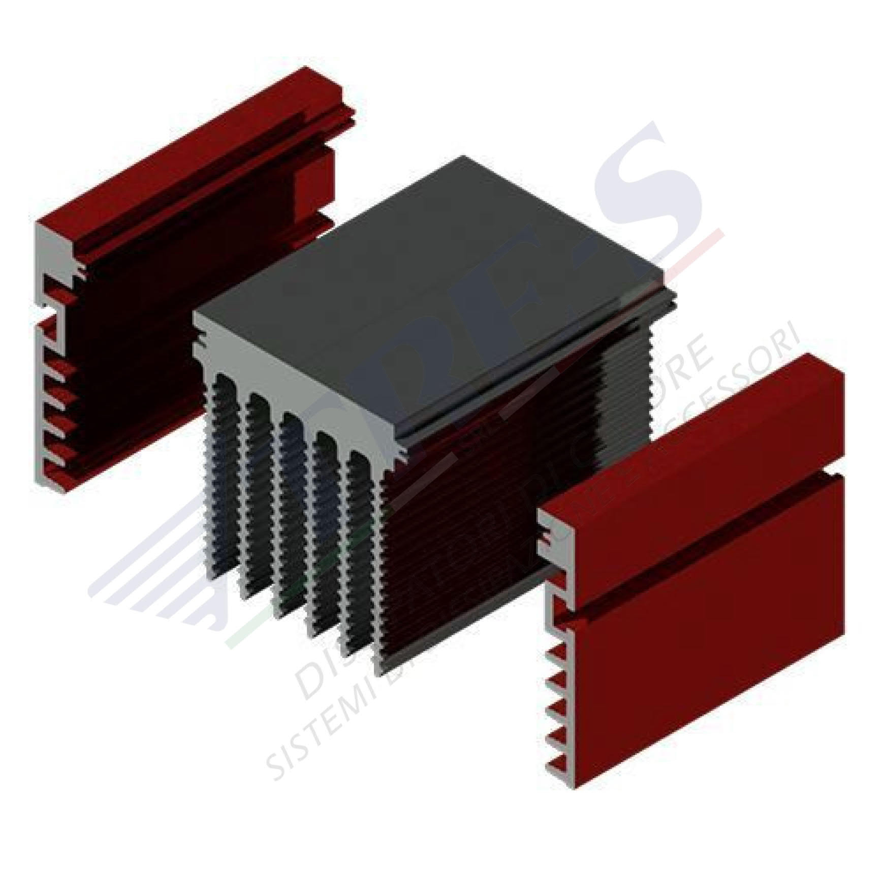 Heat Sinks PRI1019AB