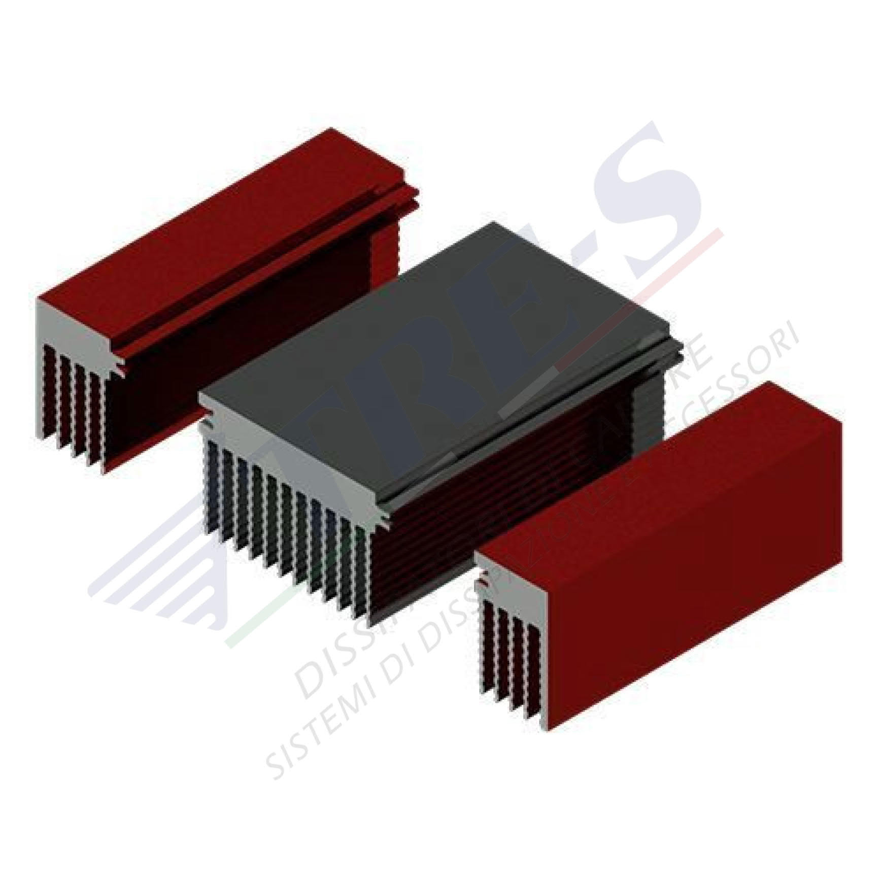 PRI1020 e PRI1021 - Embedded heat sinks