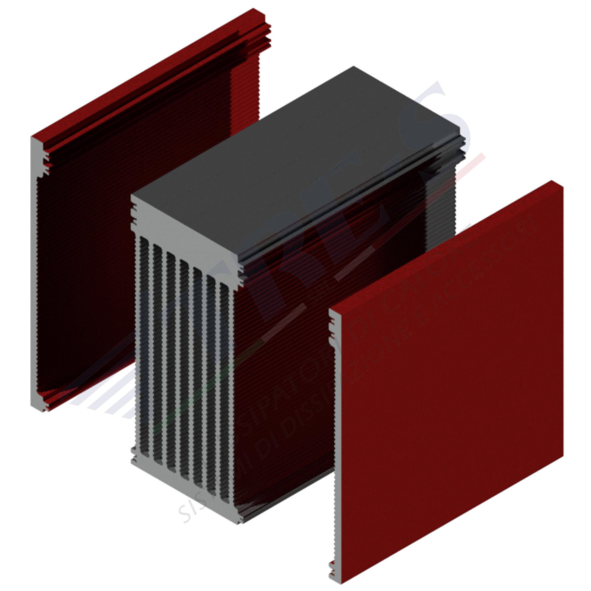 PRI1025AB - Embedded heat sinks