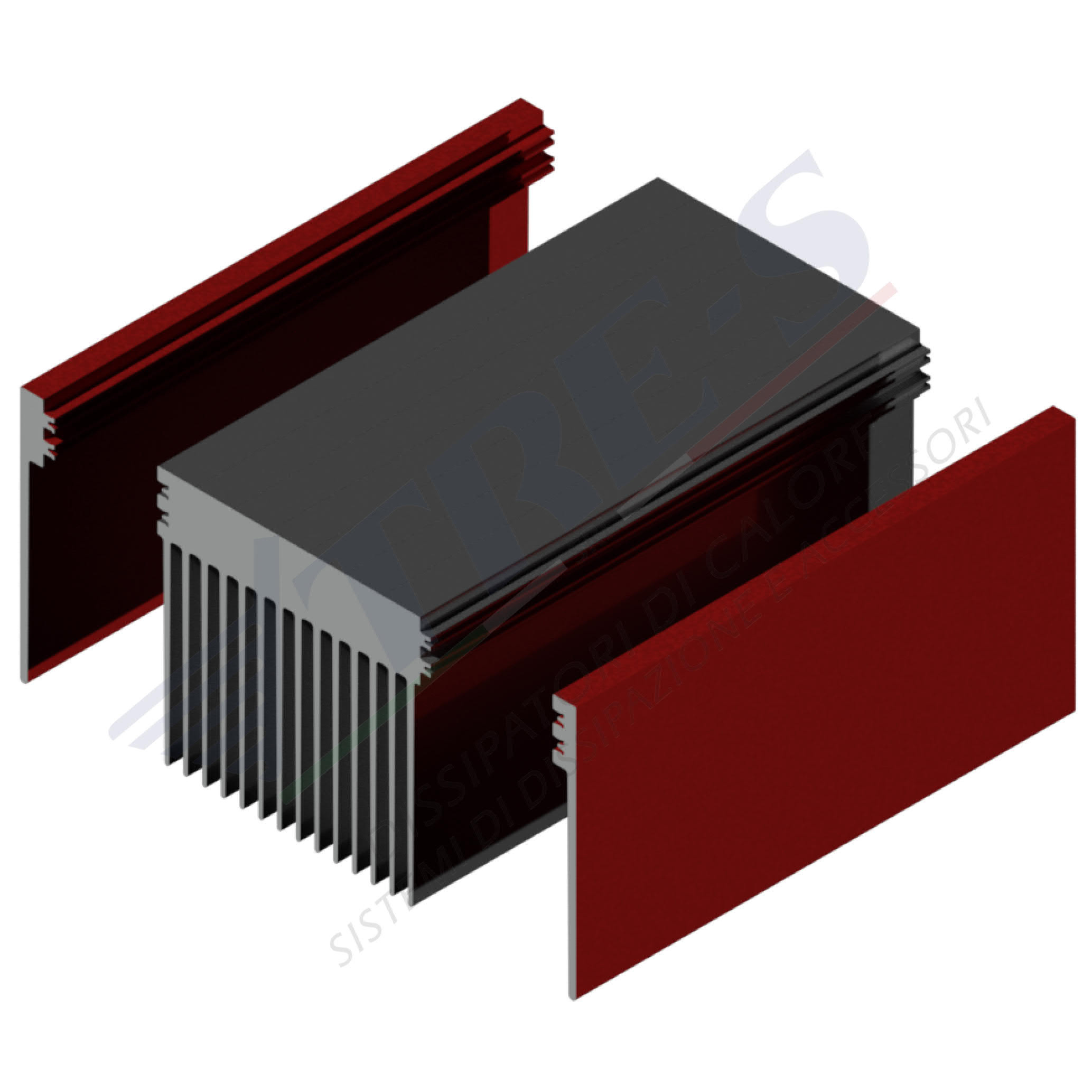 PRI1028AB - Embedded heat sinks