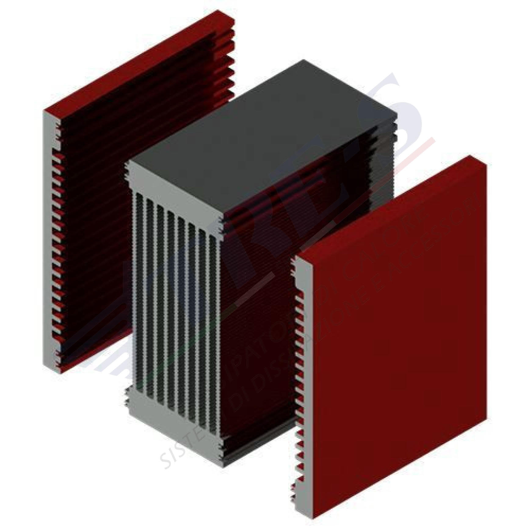 PRI1033AB - Embedded heat sinks