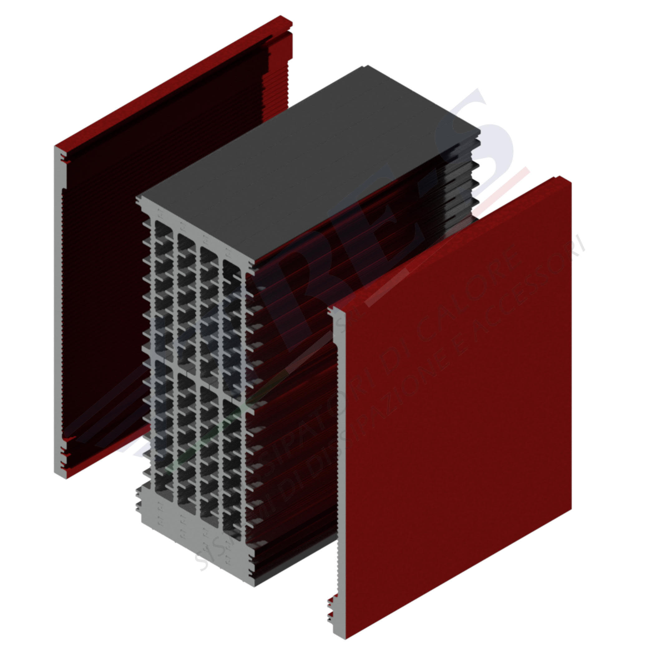 PRI1039AB - Embedded heat sinks