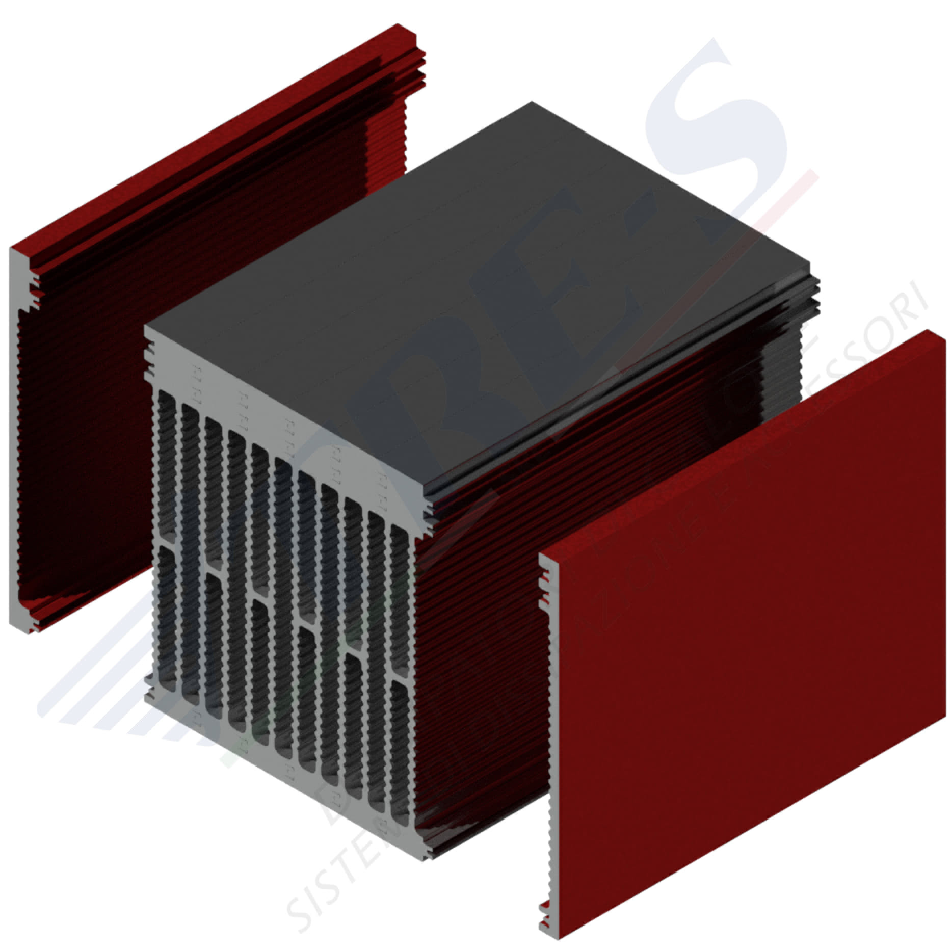 Heat Sinks PRI1044 AB