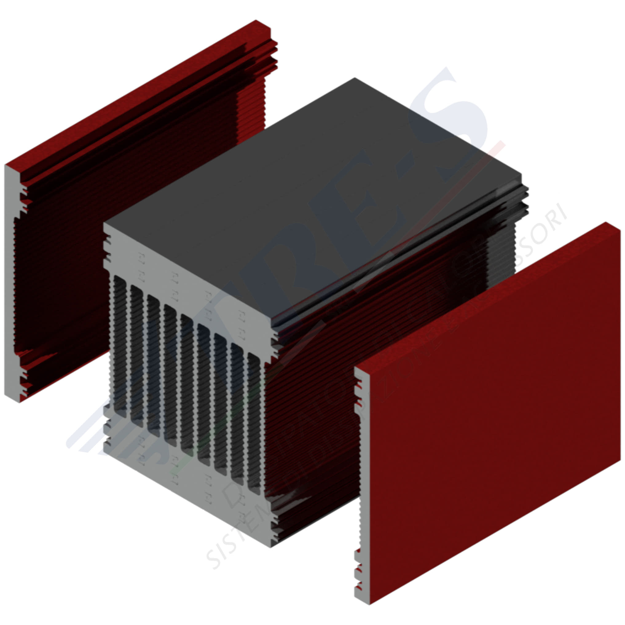 Heat Sinks PRI1048 AB