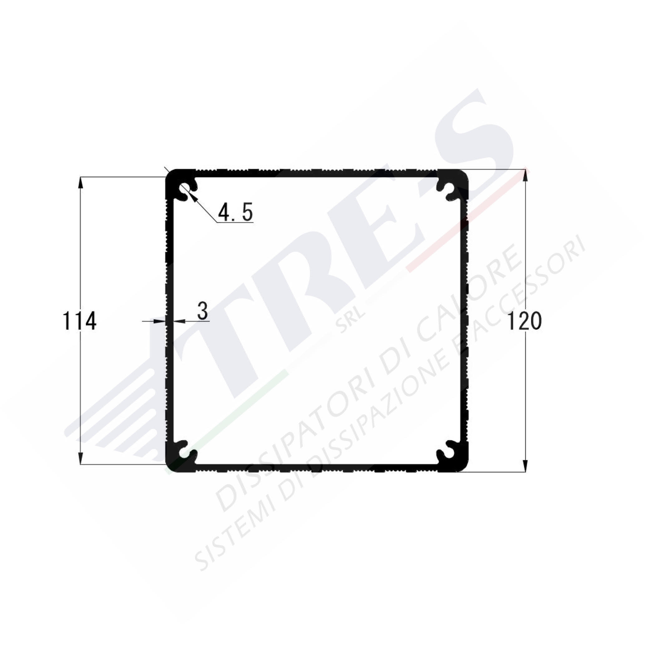 PRD120 - Spacers