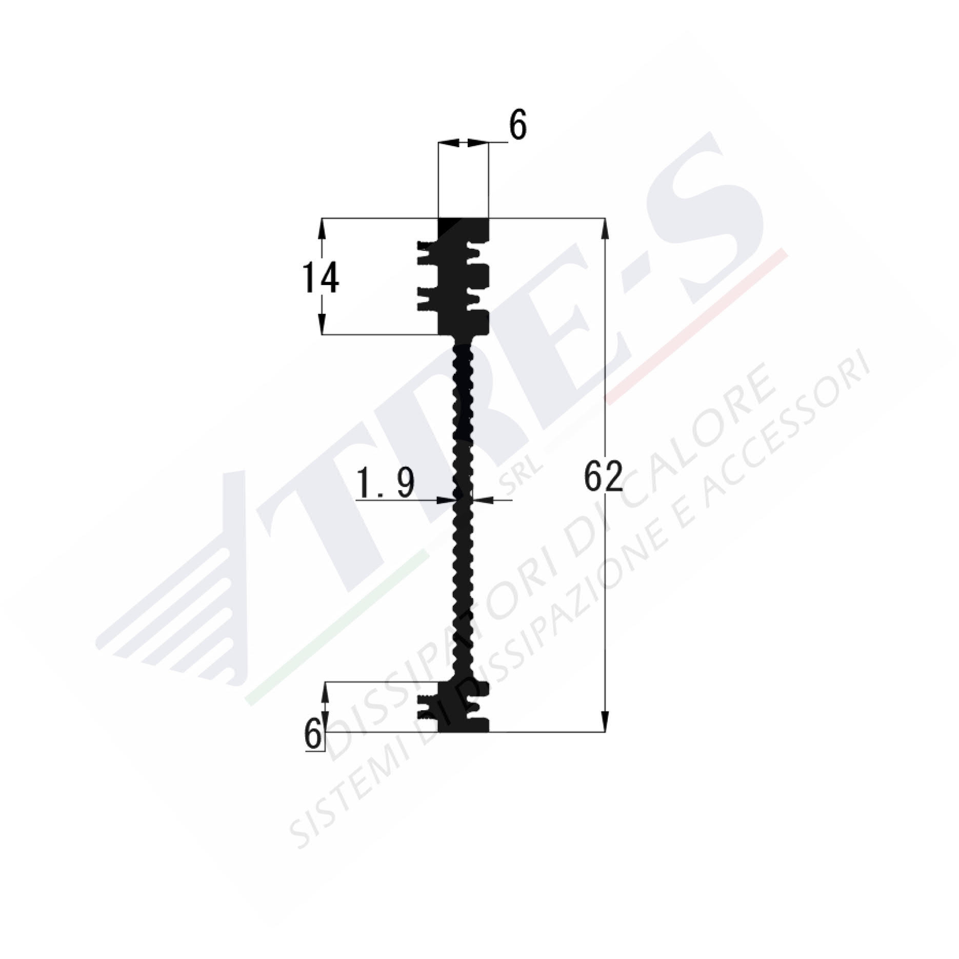 PRI1001 - Embedded heat sinks