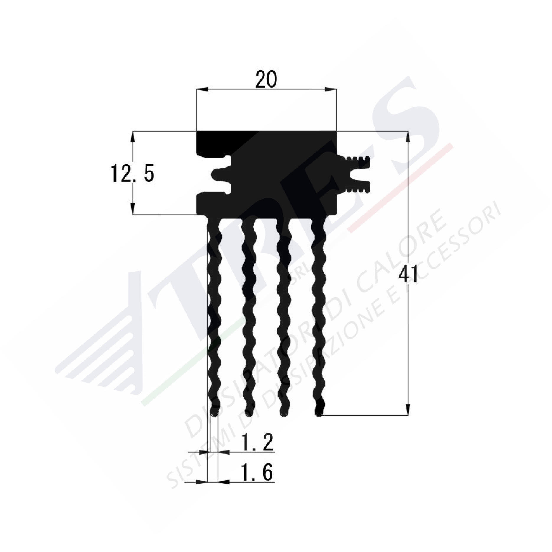 Heat Sinks PRI1005