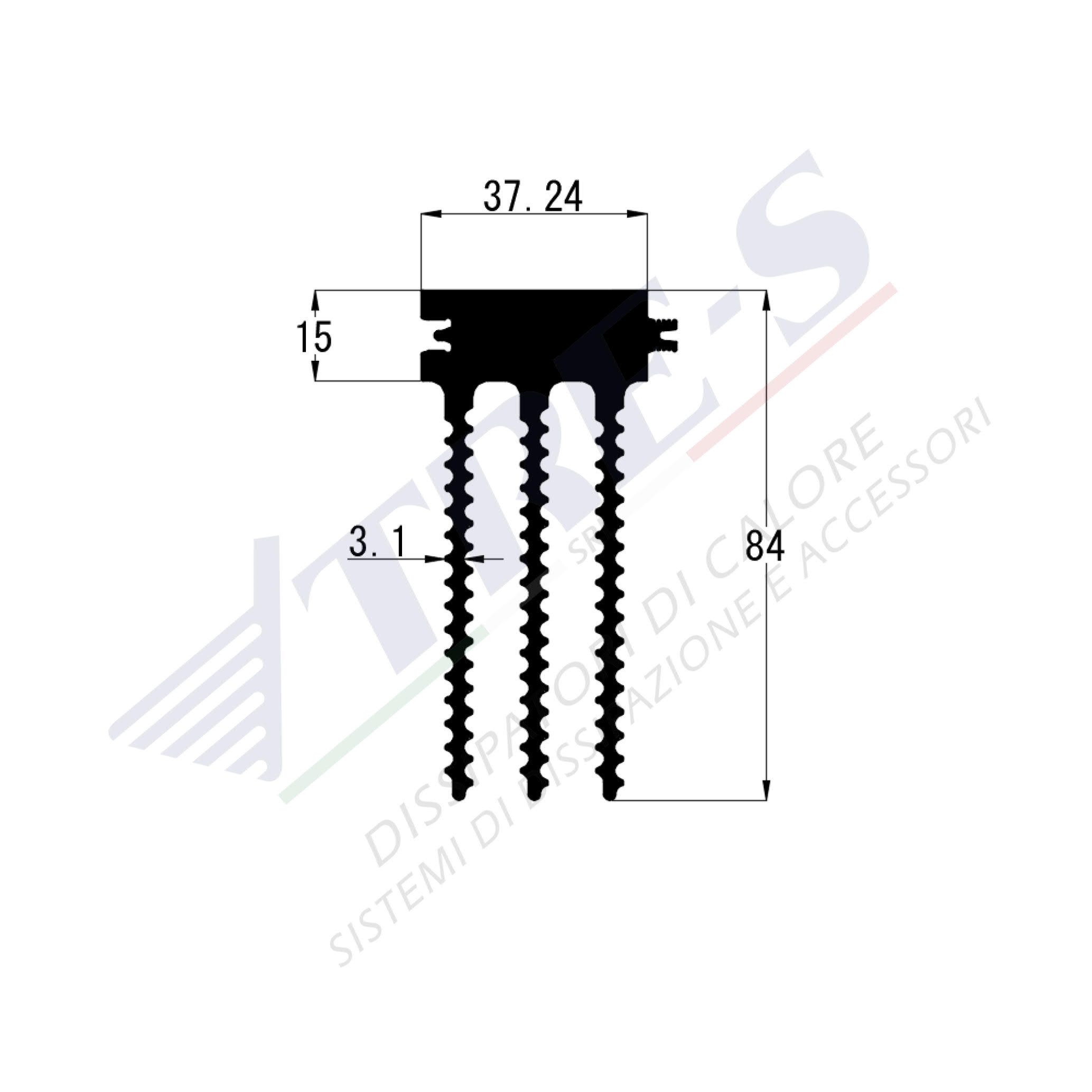 PRI1018 - Embedded heat sinks