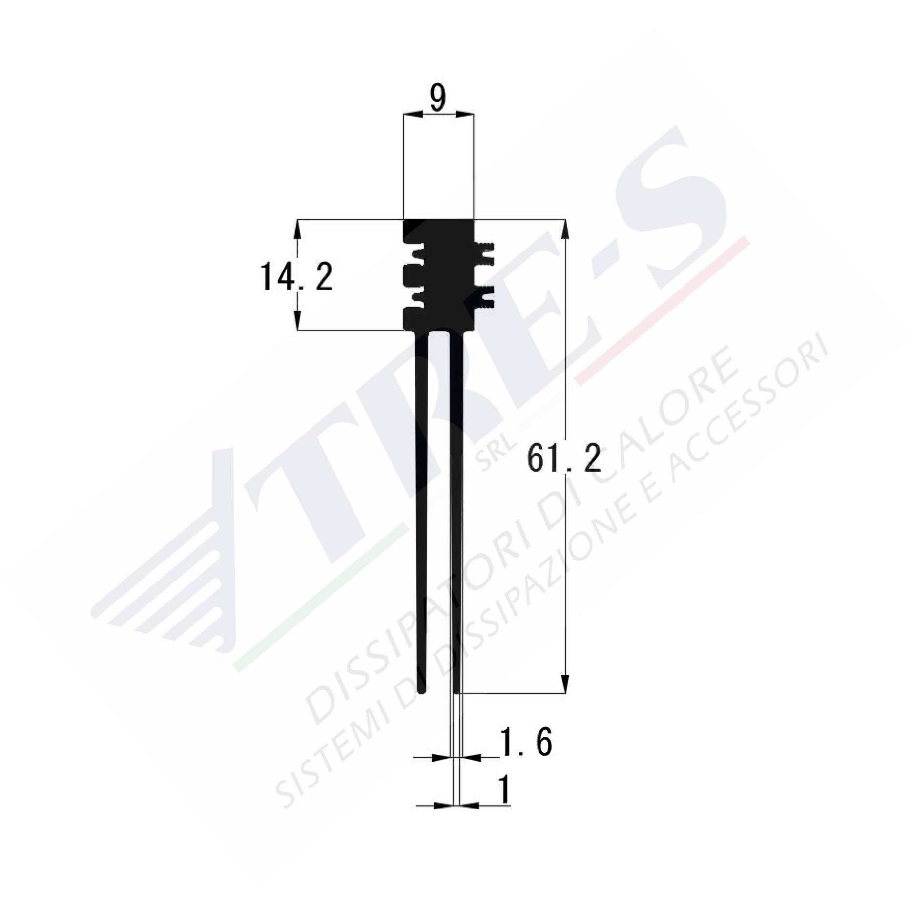 PRI1026 - Embedded heat sinks