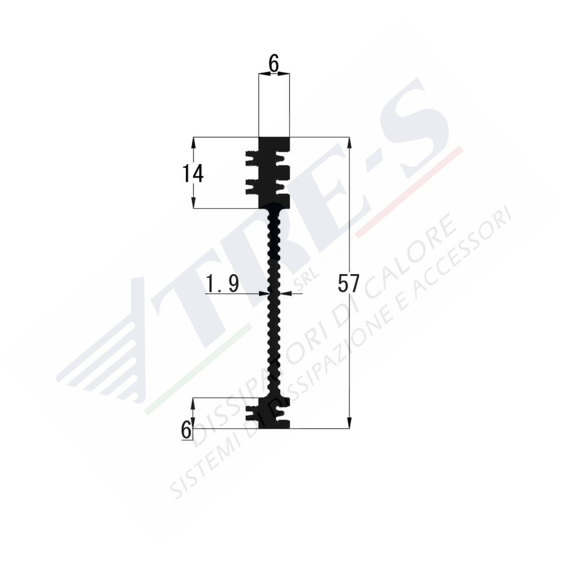 PRI1029 - Embedded heat sinks