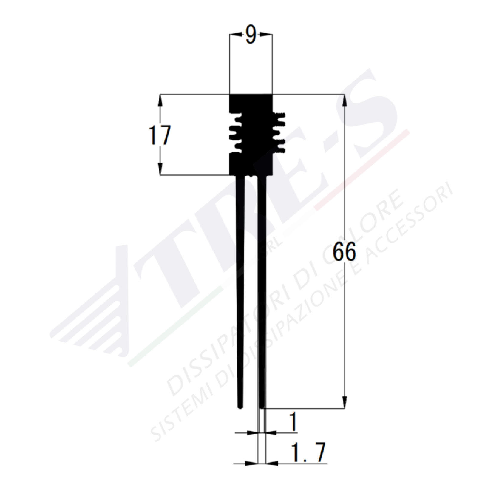 PRI1032 - Embedded heat sinks