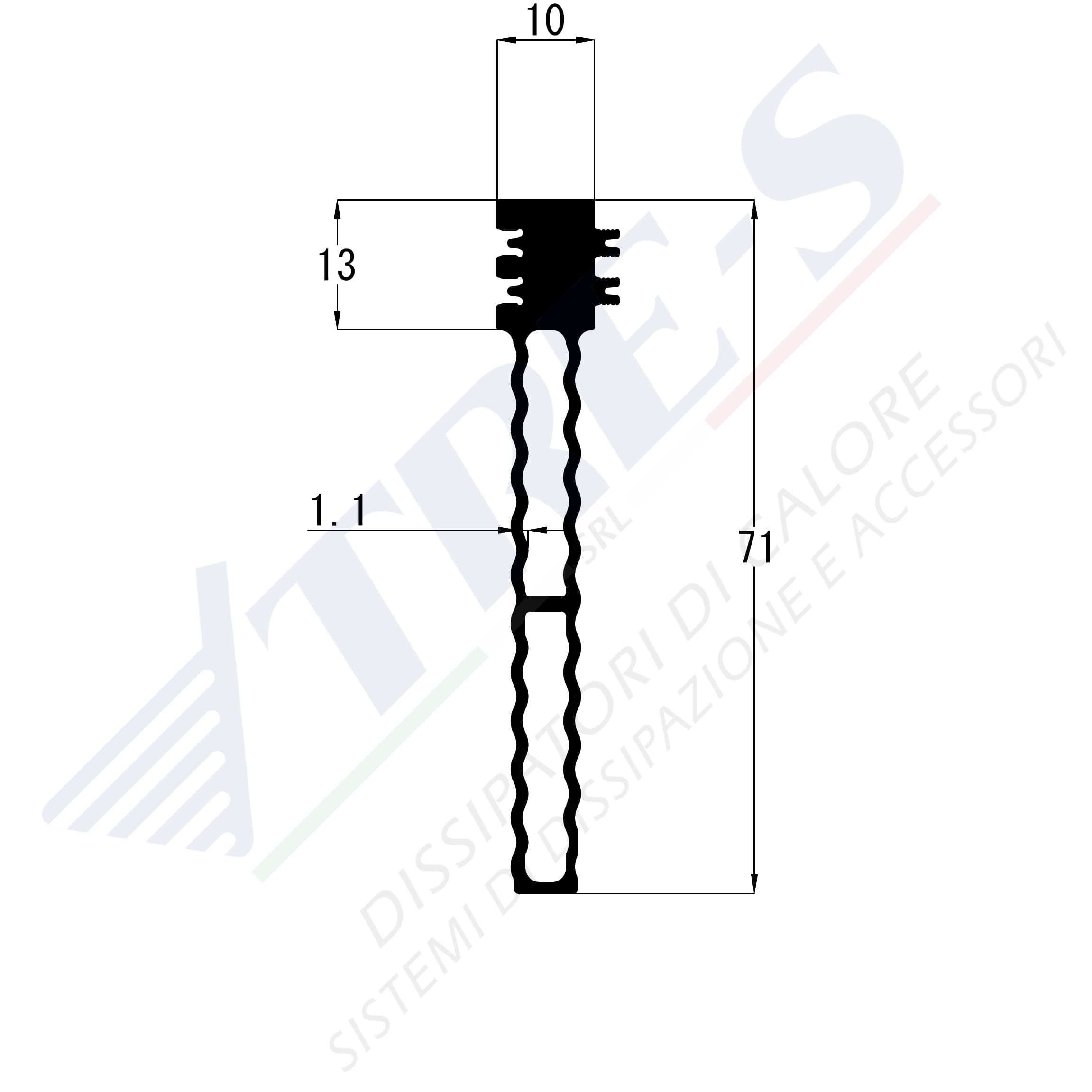 Heat Sinks PRI1045