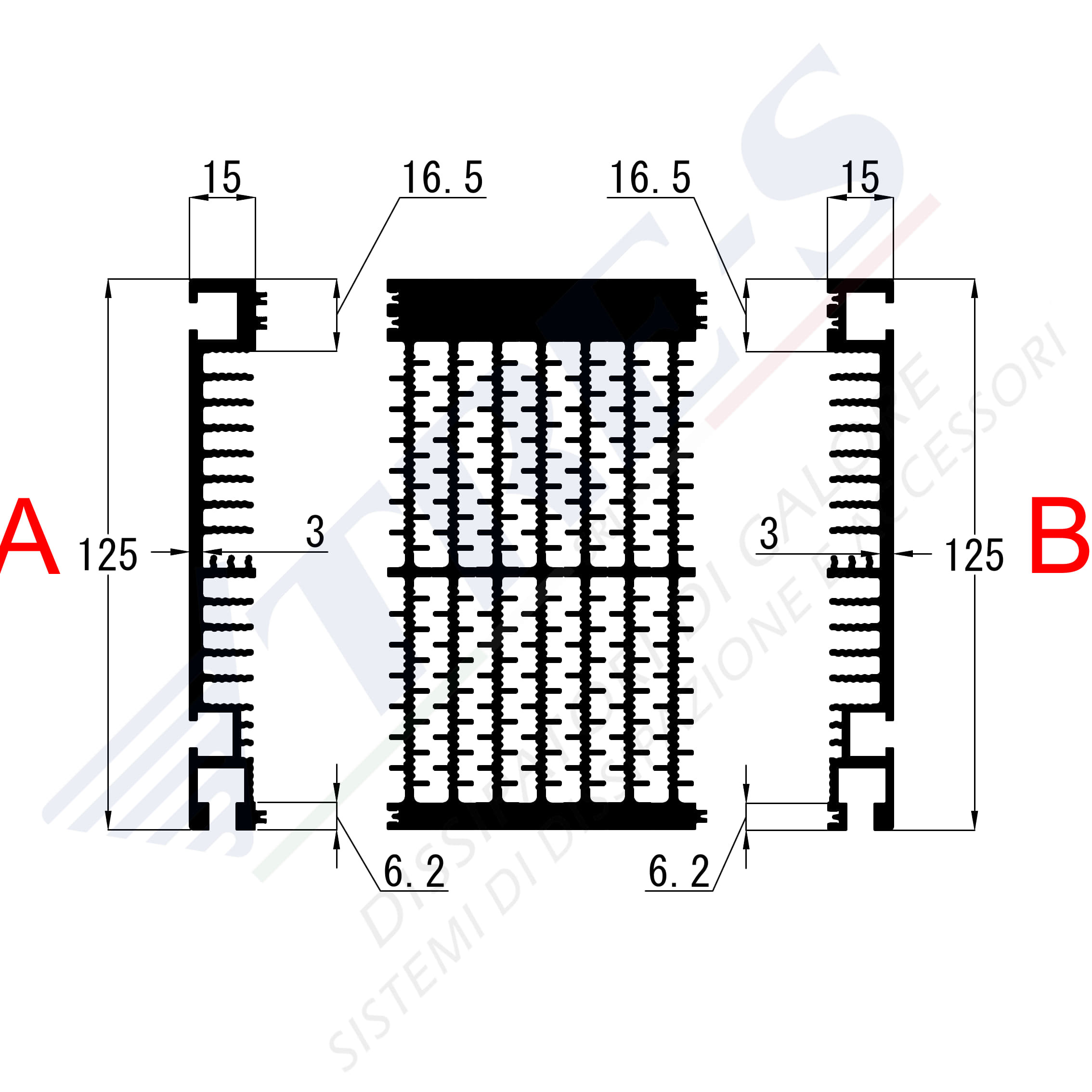 PRI1046AB - Embedded heatsinks PRI1046AB - Embedded heatsinks
