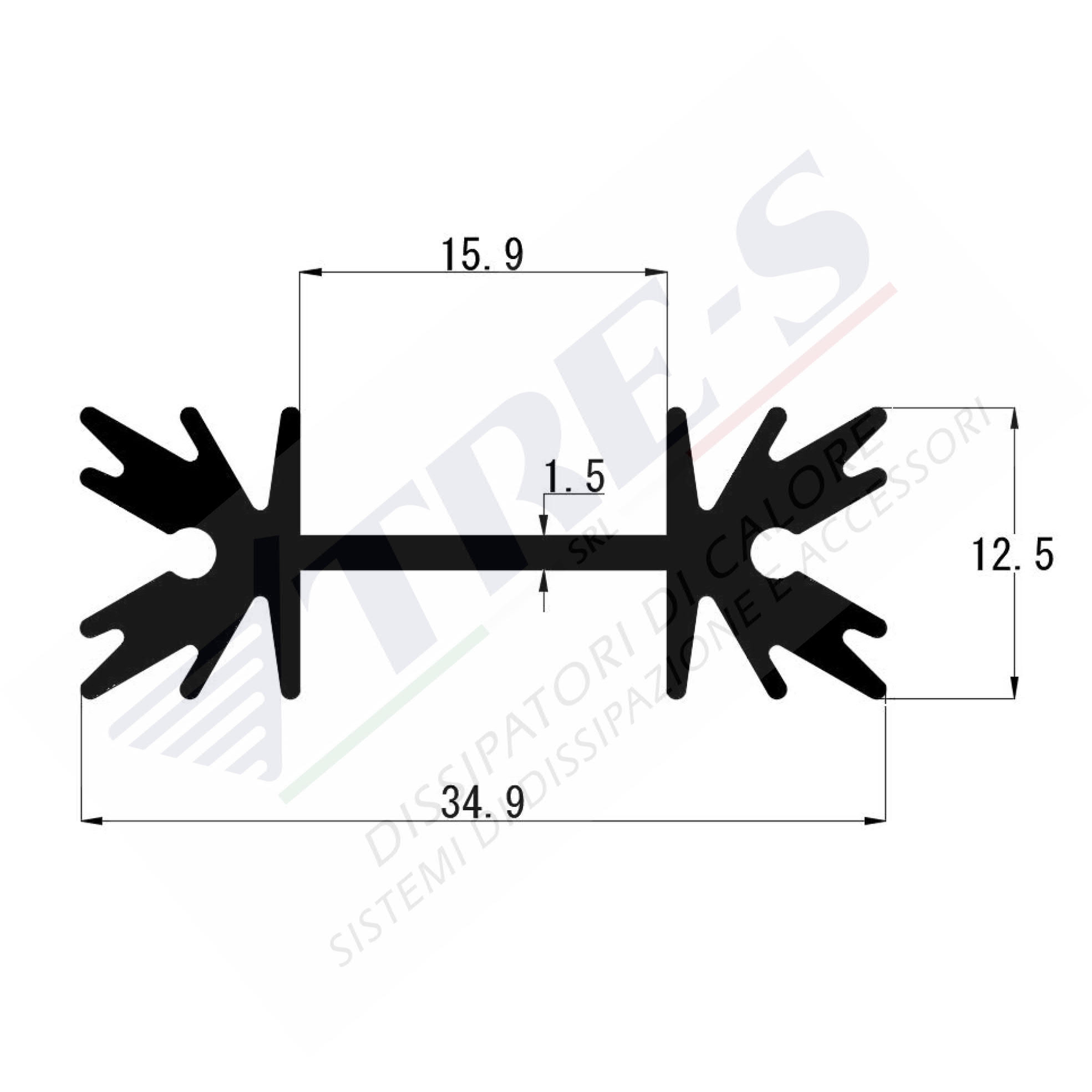 PRO1010 - Heatsinks for low power PRO1010 - Heatsinks for low power