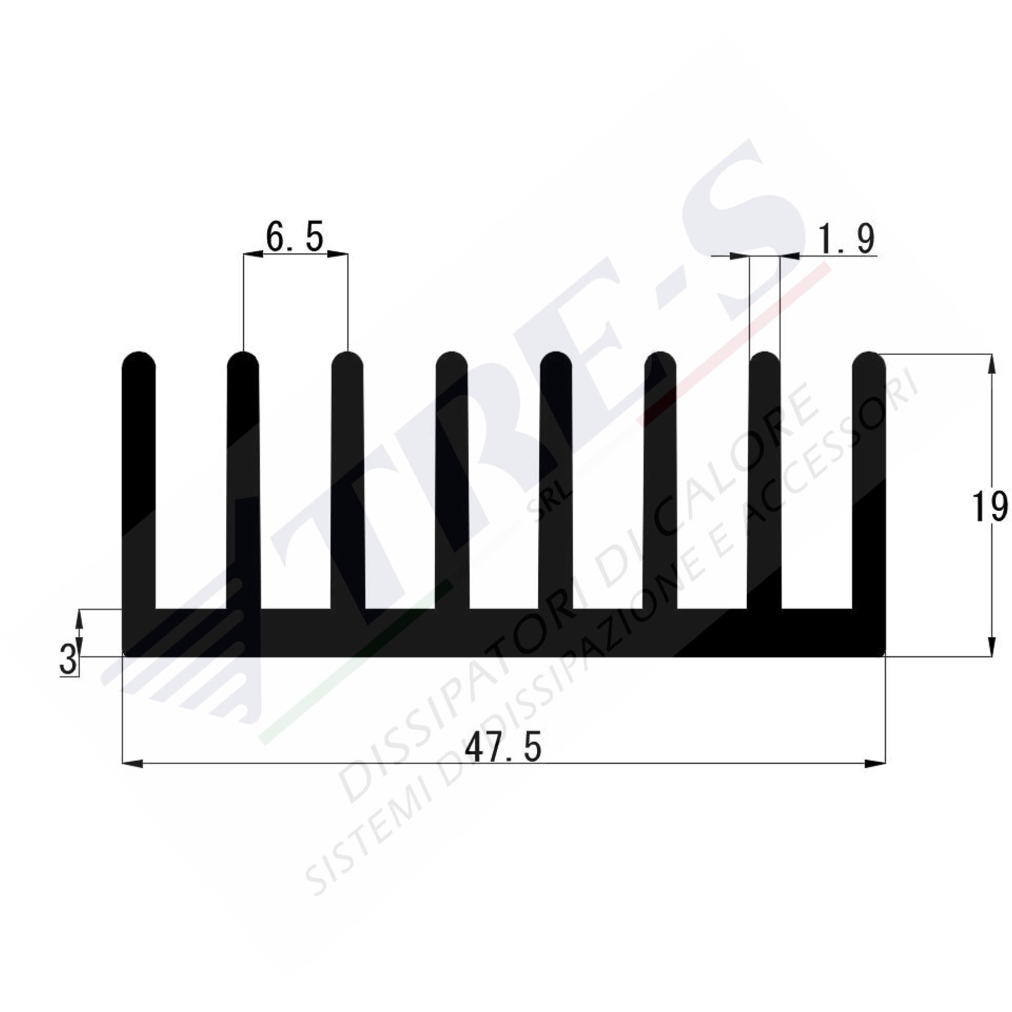 PRO1038 - Heat sinks for power modules