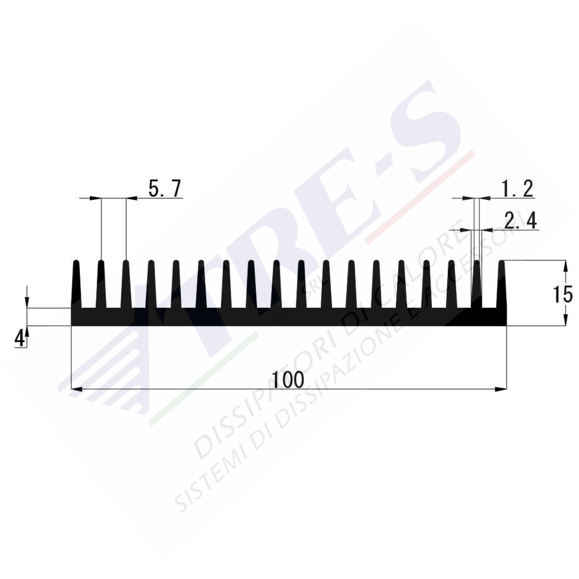 PRO1082 - Heatsinks for low power PRO1082 - Heatsinks for low power