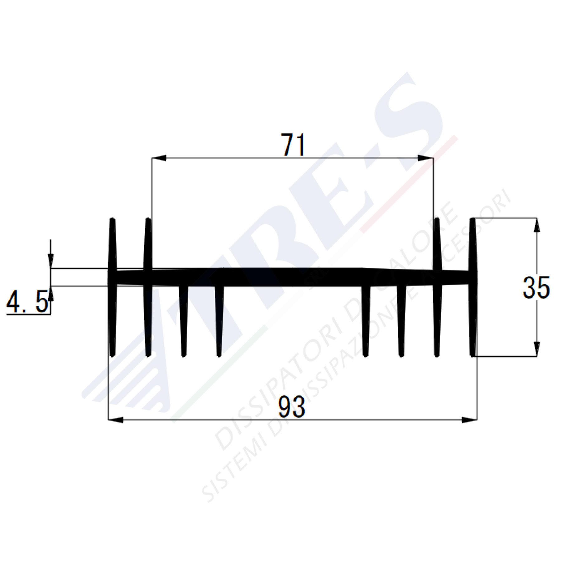 Heat Sinks PRO1096