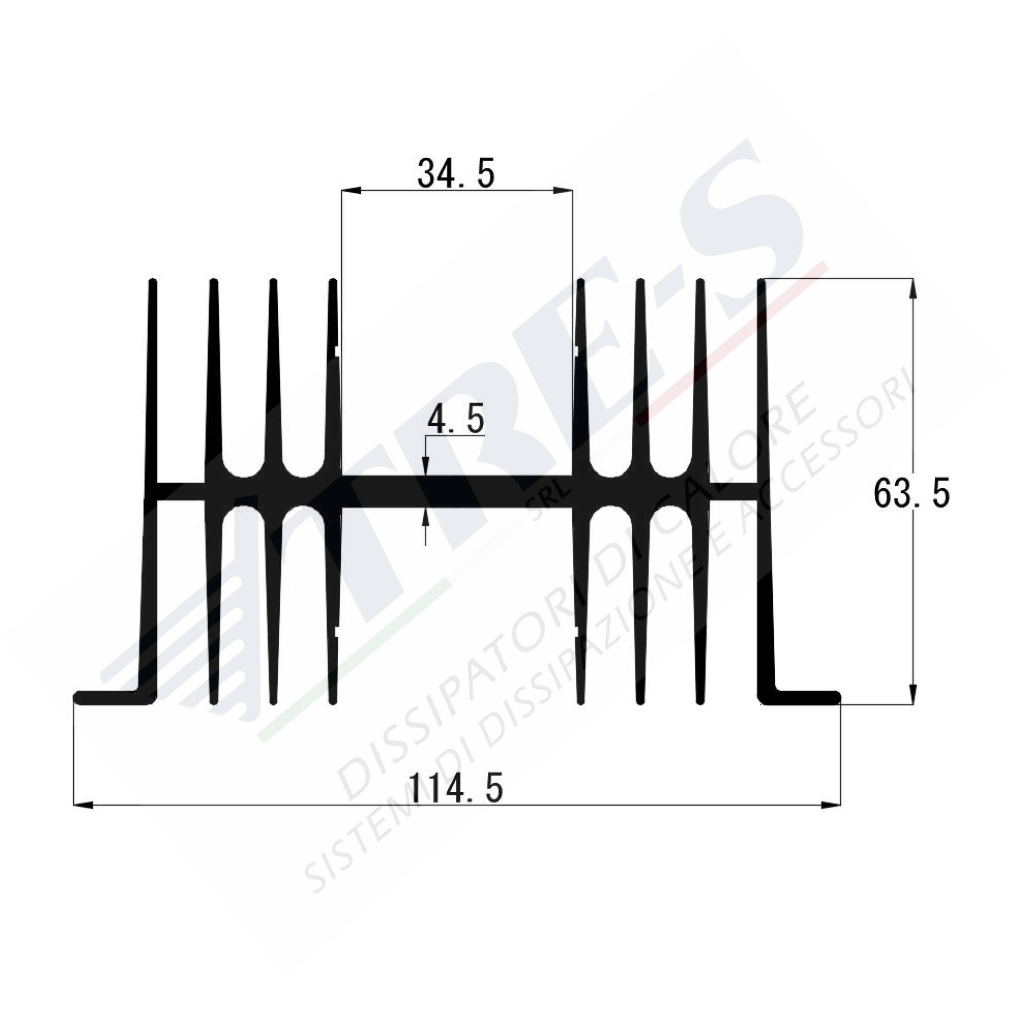 Heat Sinks PRO1105