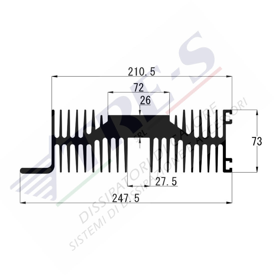 Heat Sinks PRO1135