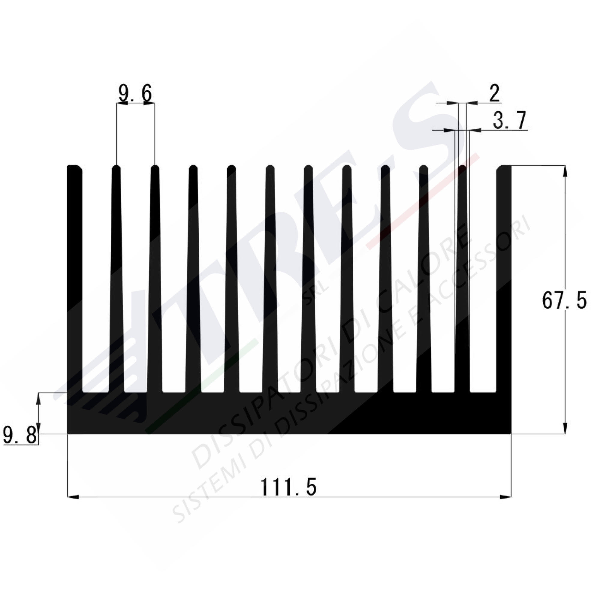 Heat Sinks PRO1166