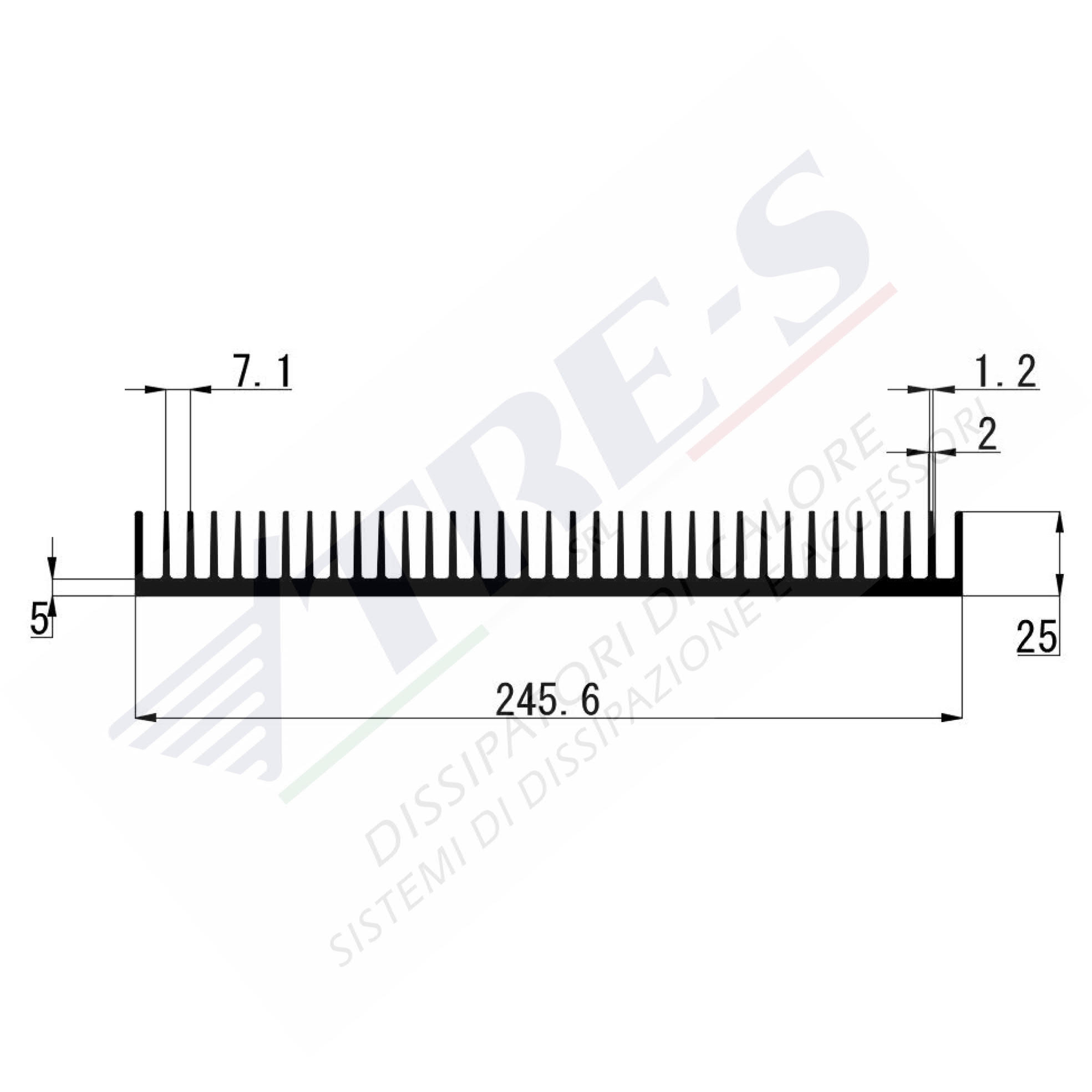 PRO1207 - Heat sinks for power modules