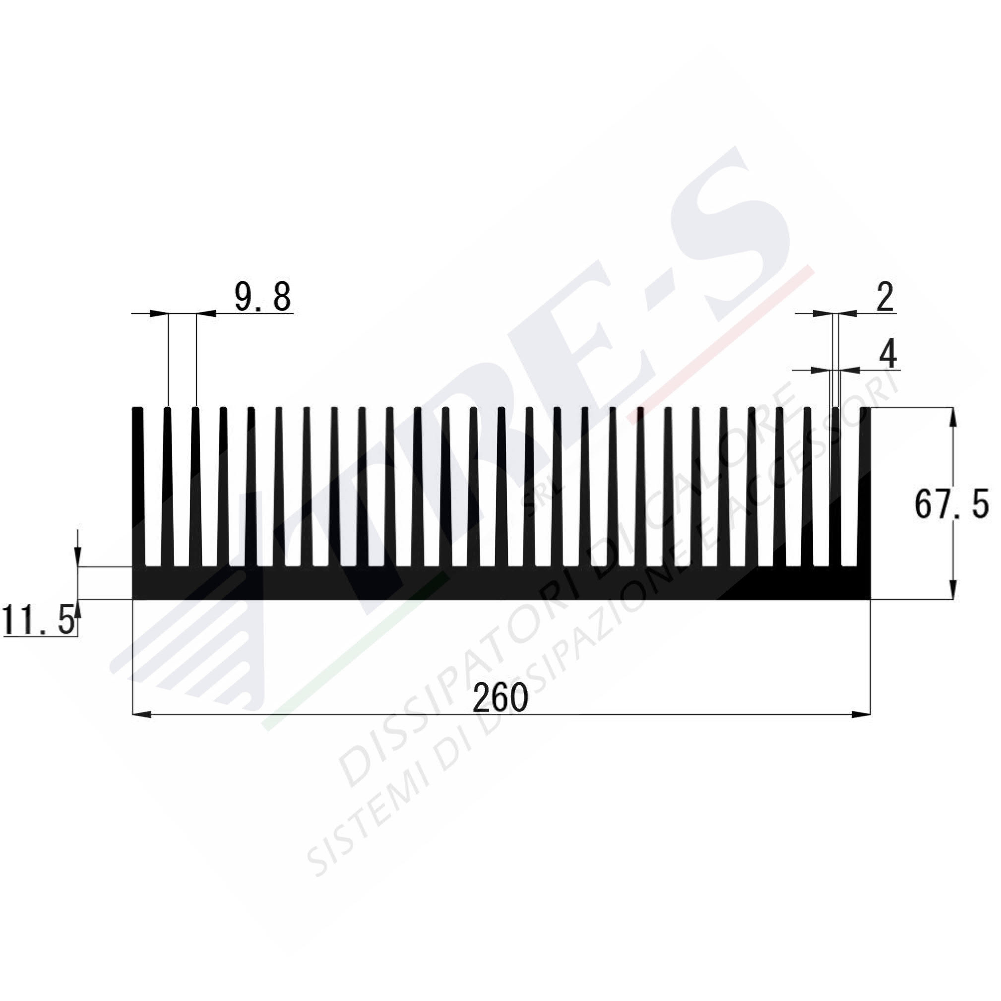 Heat Sinks PRO1214