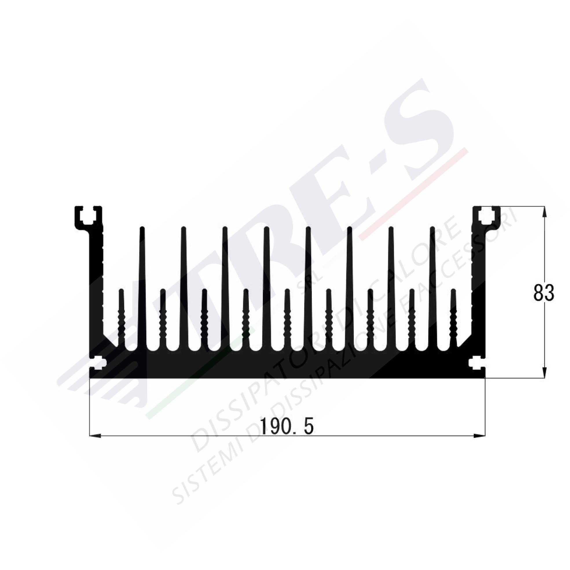 PRO1230 - Heat sinks for power modules