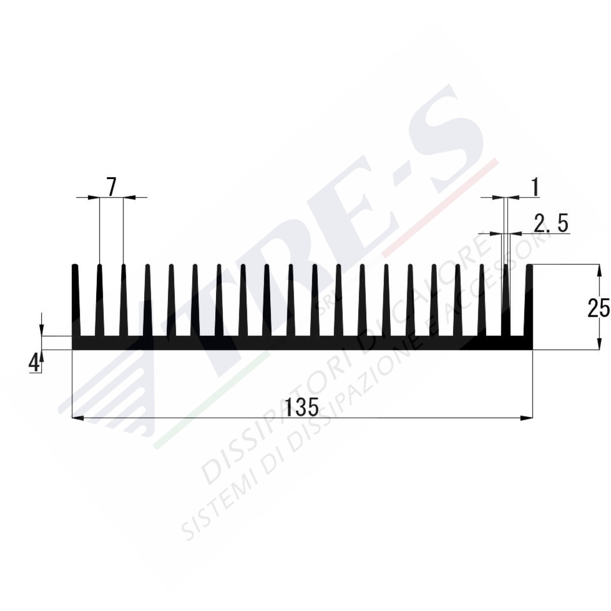 PRO1248 - Heatsinks for low power PRO1248 - Heatsinks for low power