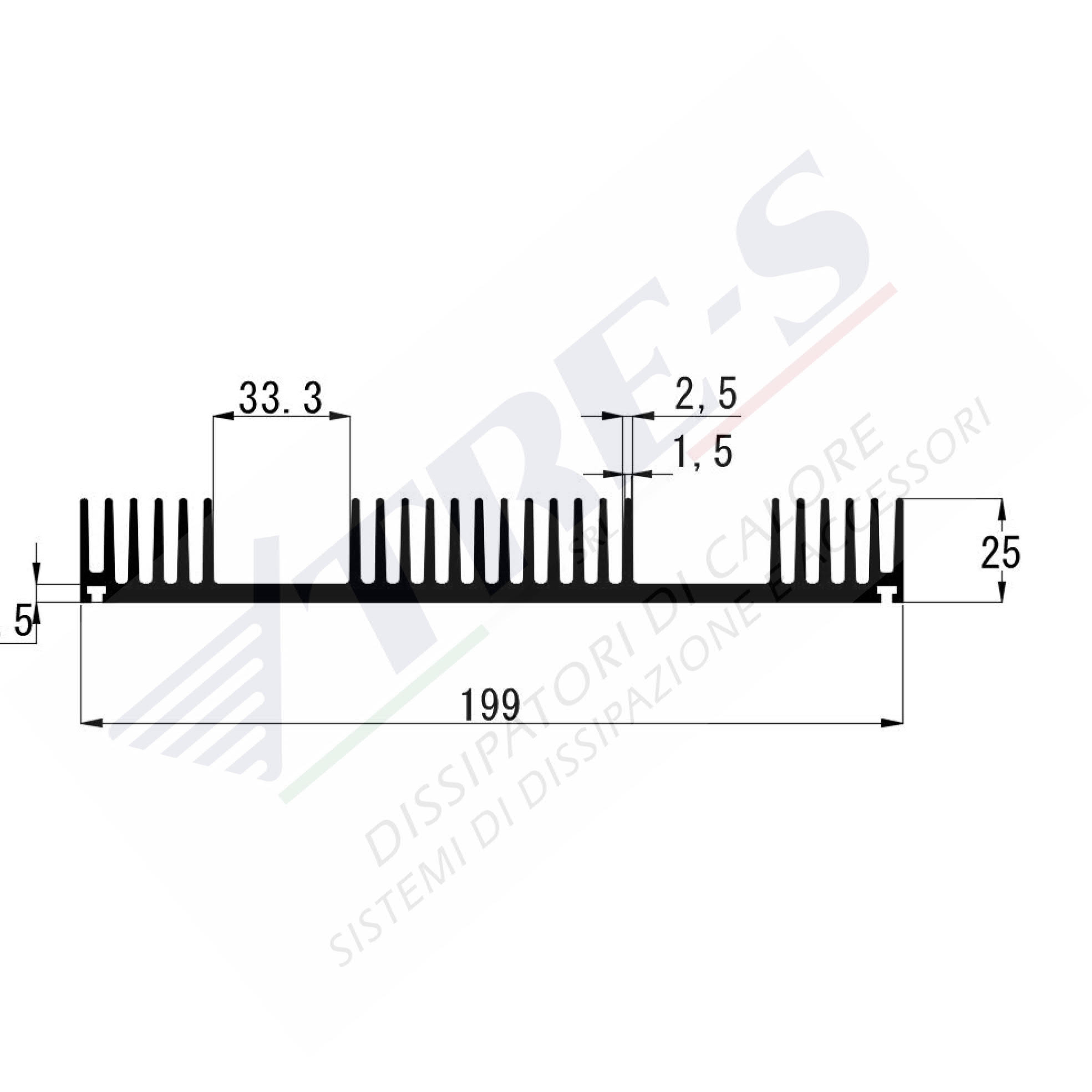 Heat Sinks PRO1258