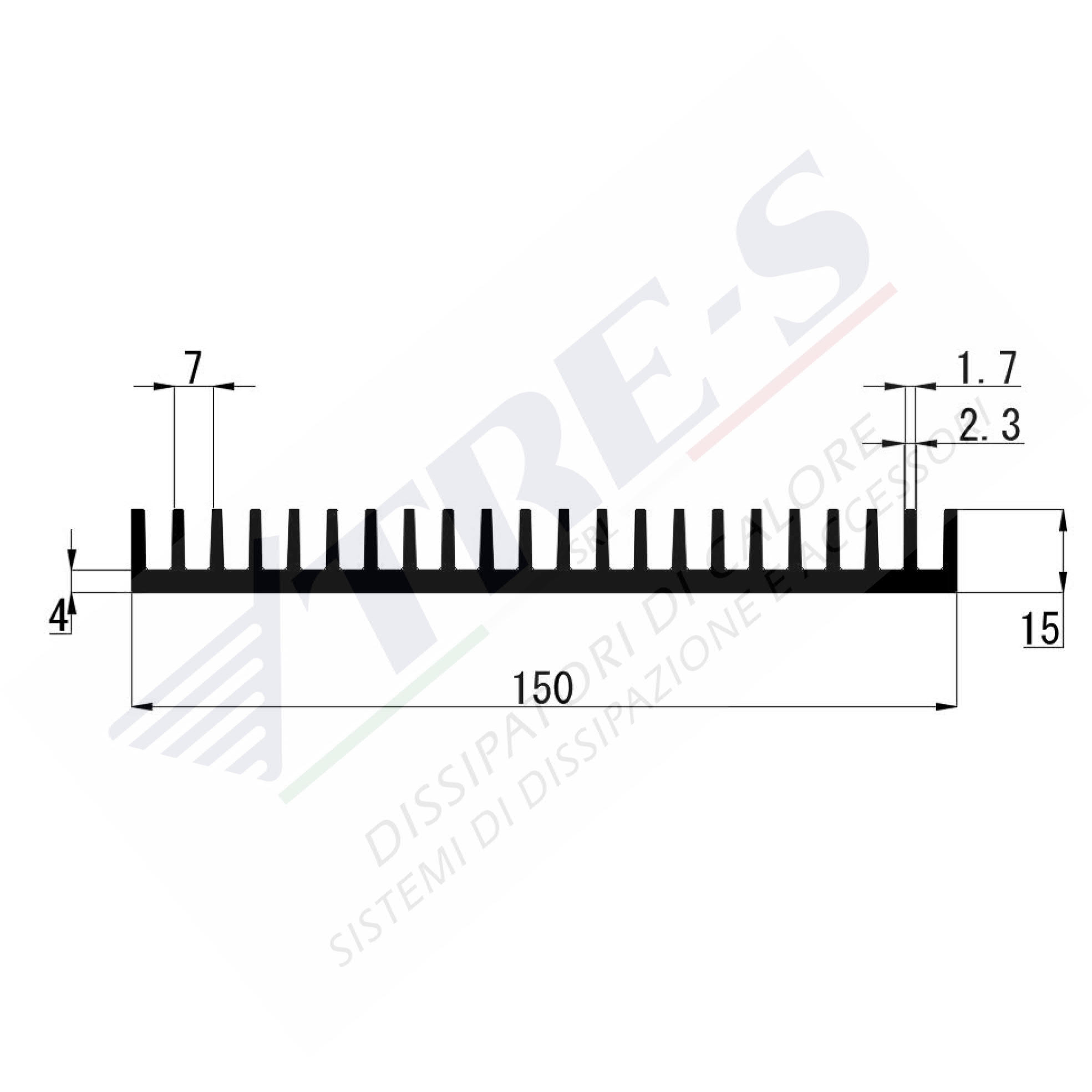 PRO1279 - Heatsinks for low power PRO1279 - Heatsinks for low power