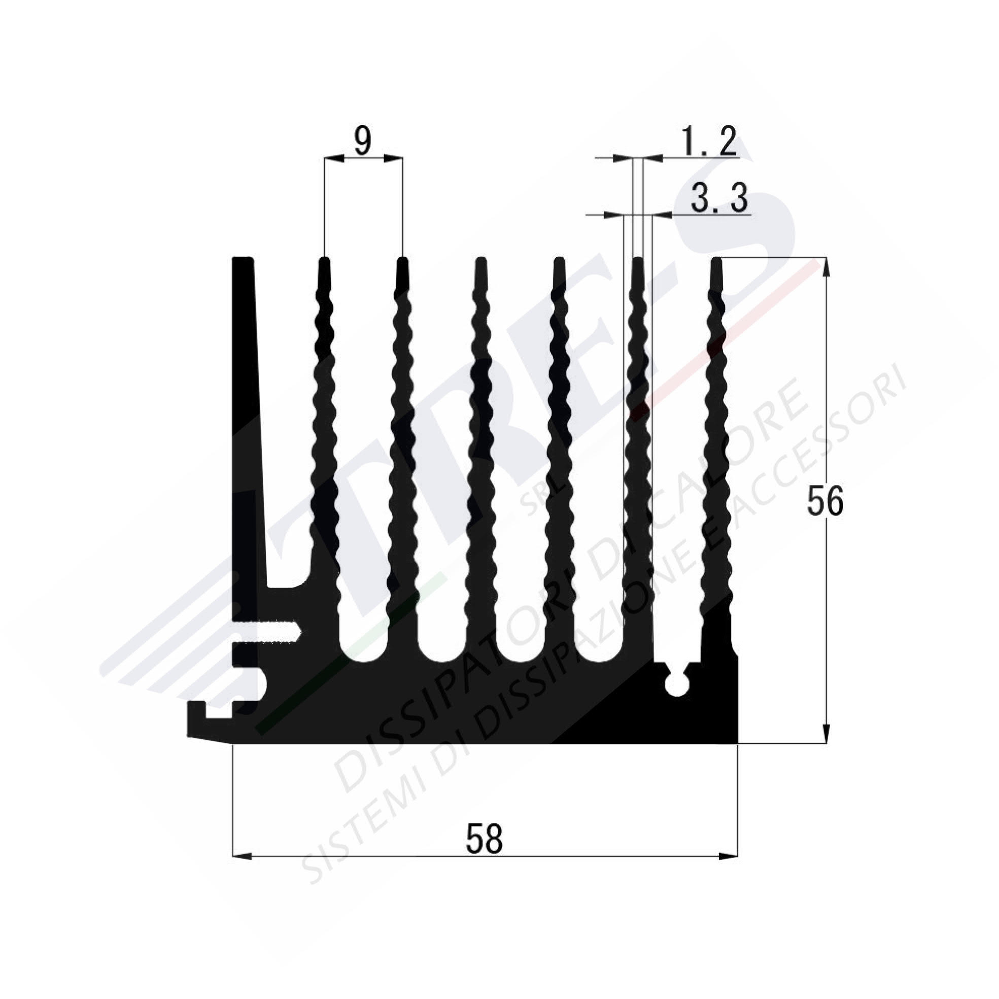 PRO1295 - Heatsinks for medium power PRO1295 - Heatsinks for medium power