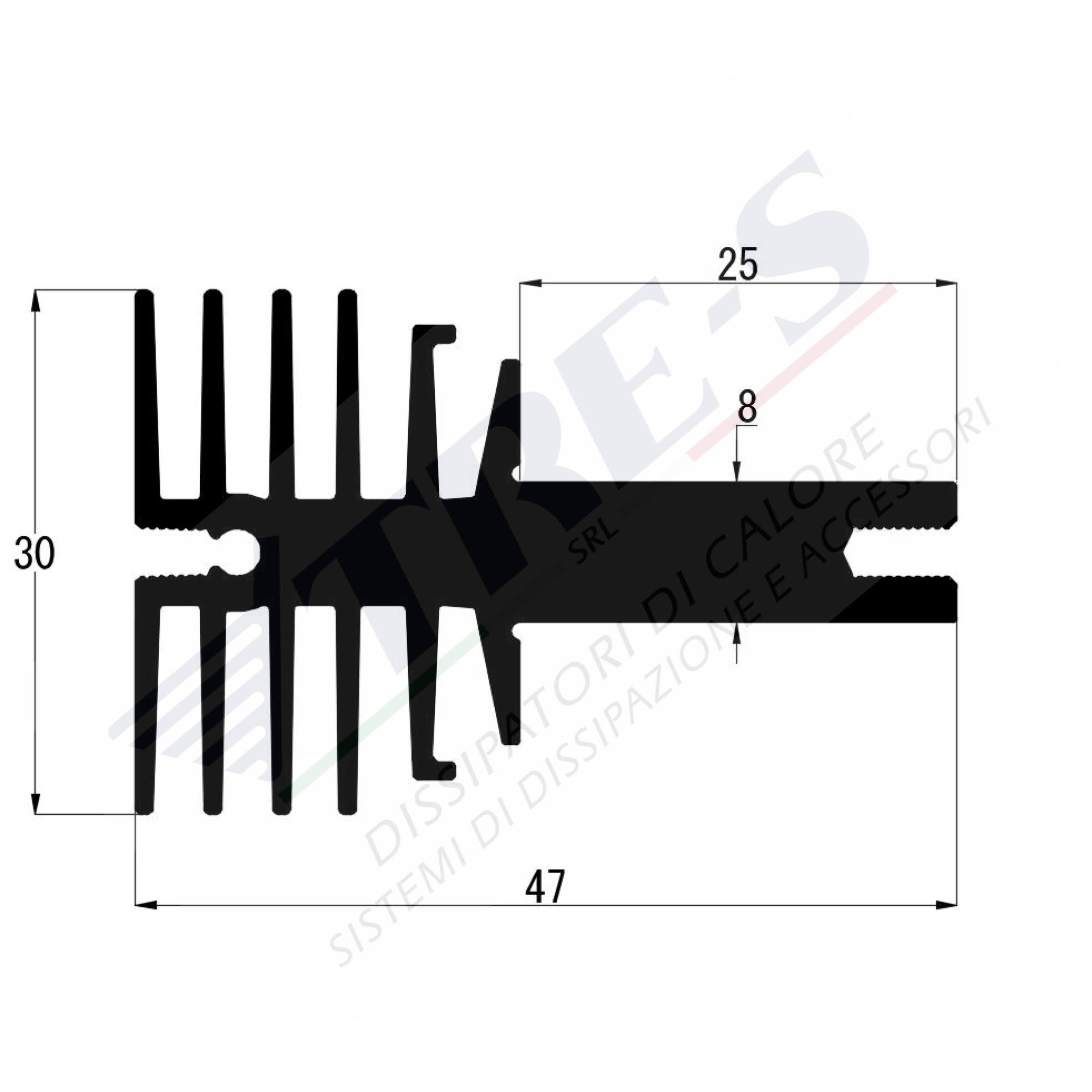 PRO1298 - Heat sinks with clip system