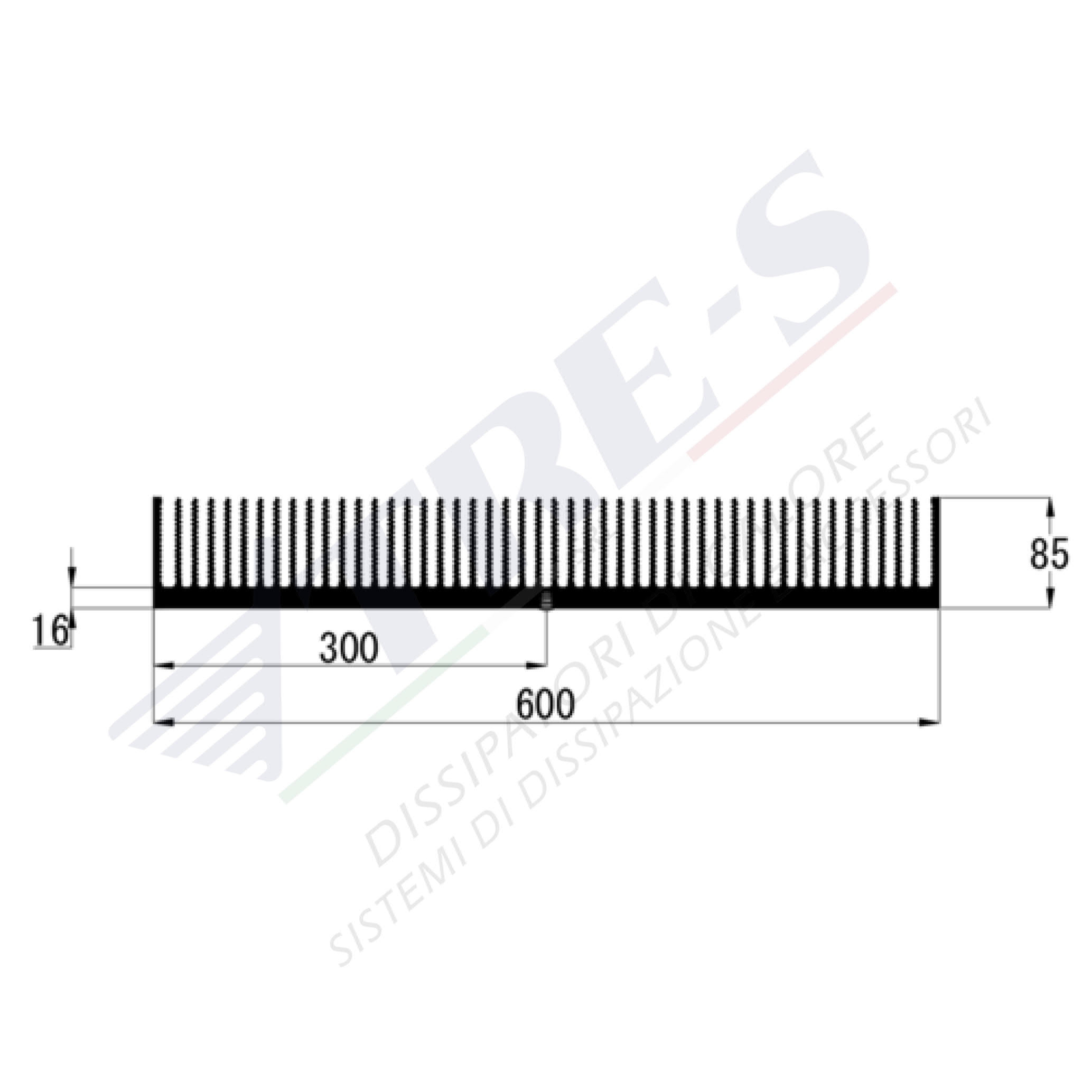 PRO1300 - Welded heatsinks