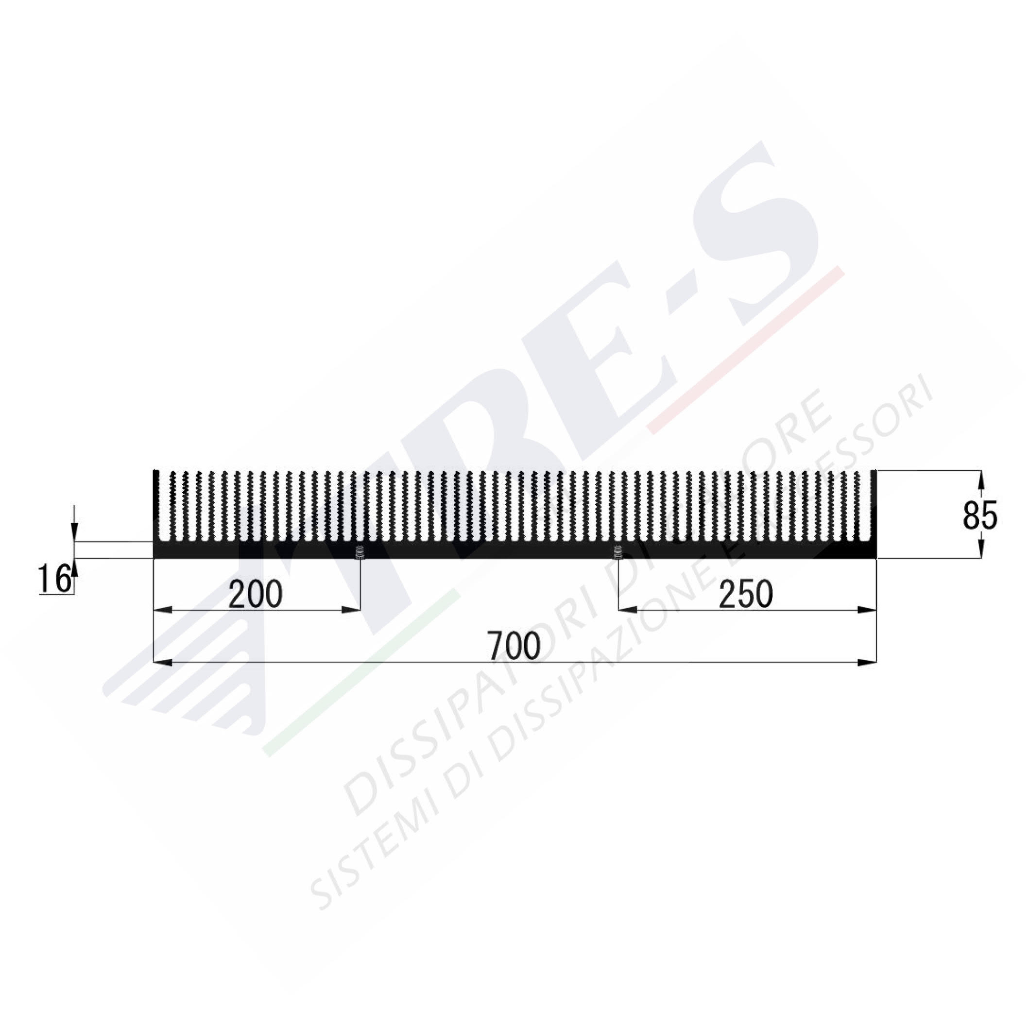 PRO1302 - Welded heatsinks