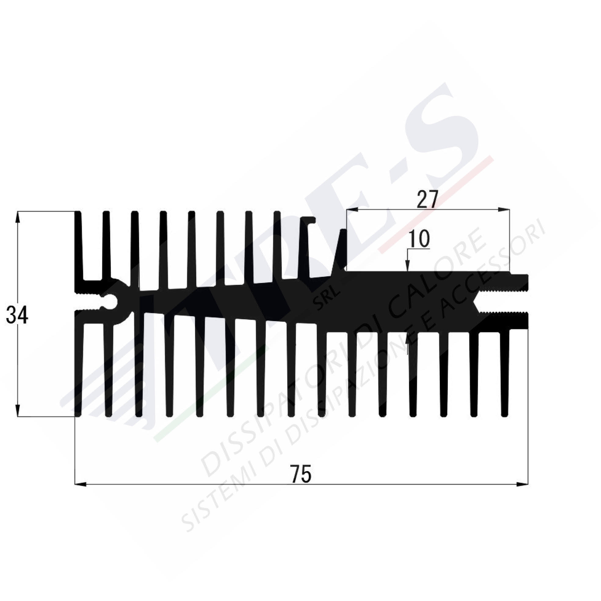 PRO1306 - Heat sinks with clip system