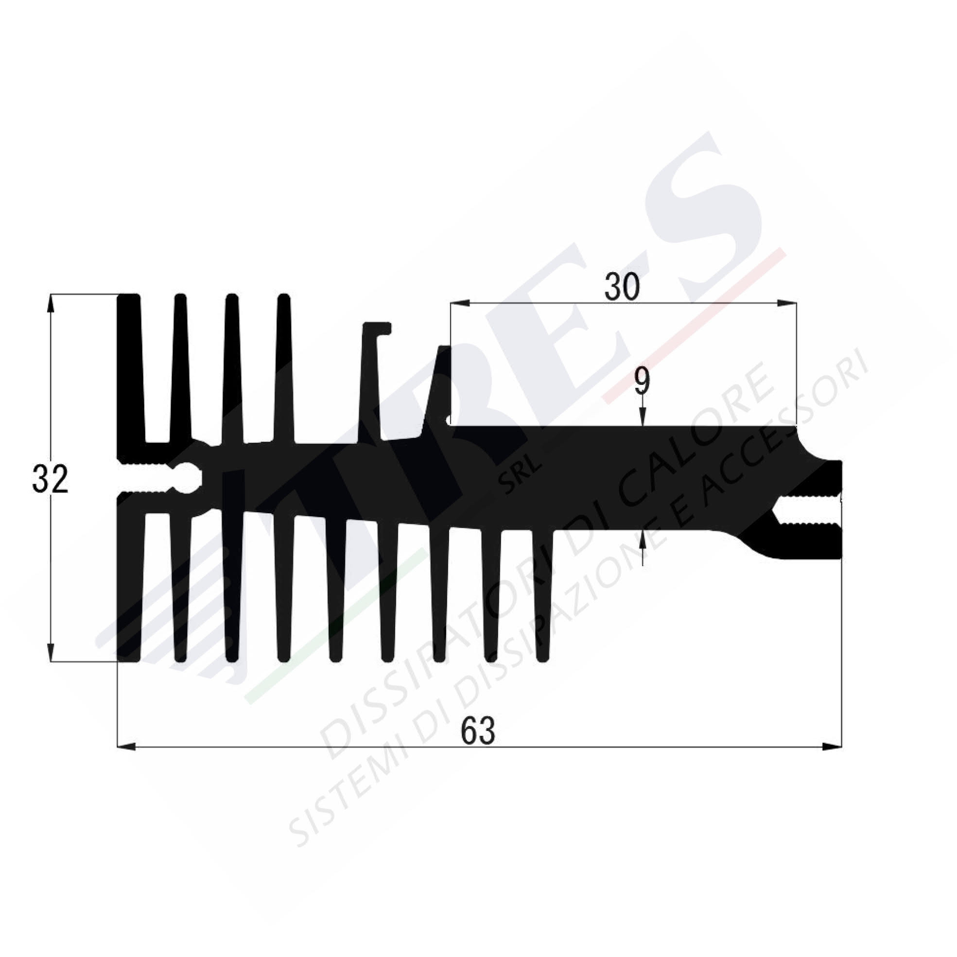 PRO1307 - Heat sinks with clip system