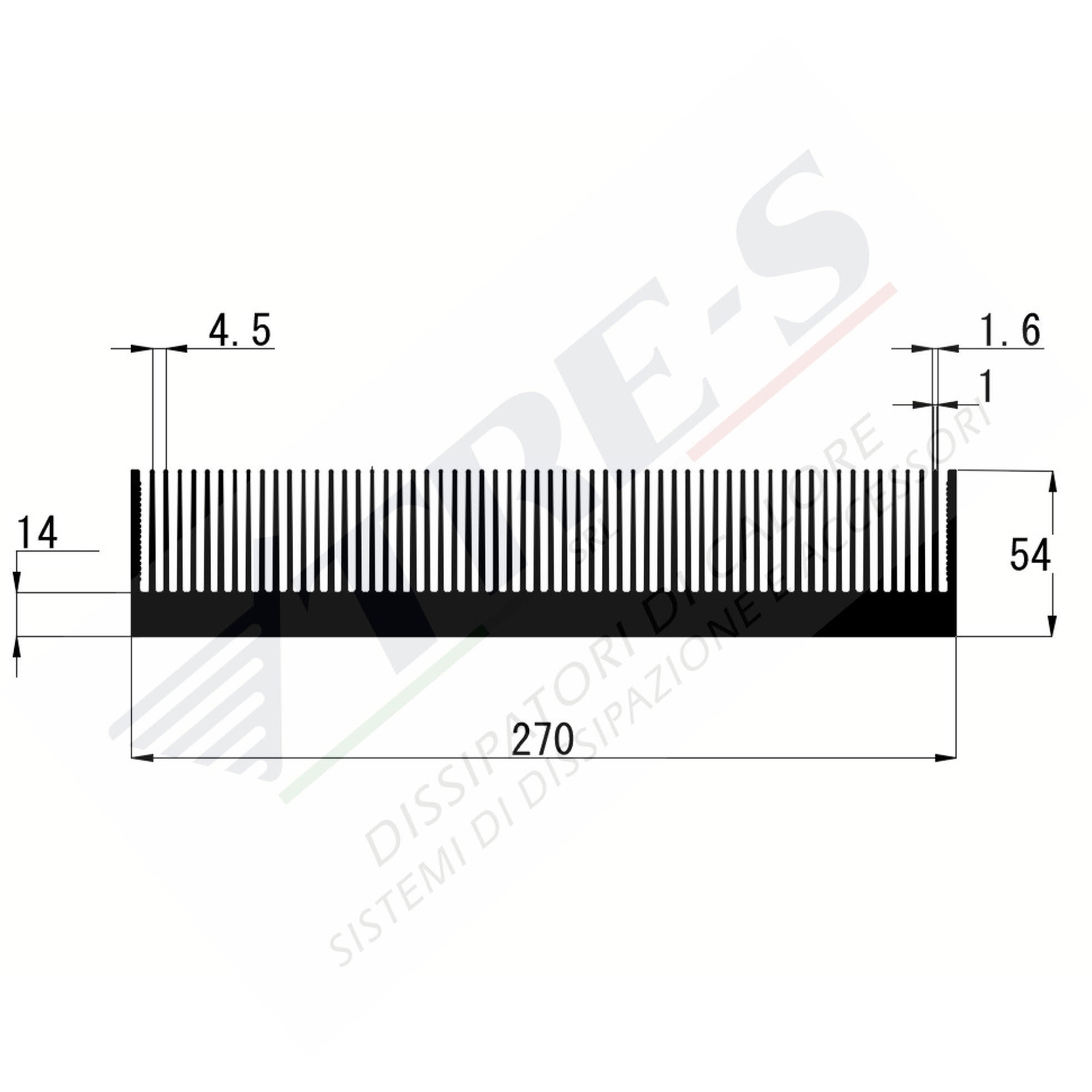 Heat Sinks PRO1323