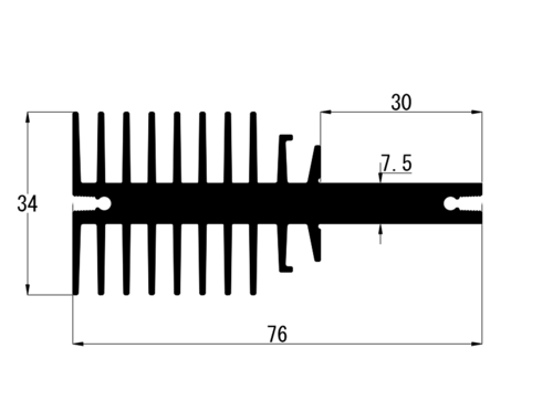 PRO1329 - Heat sinks with clip system