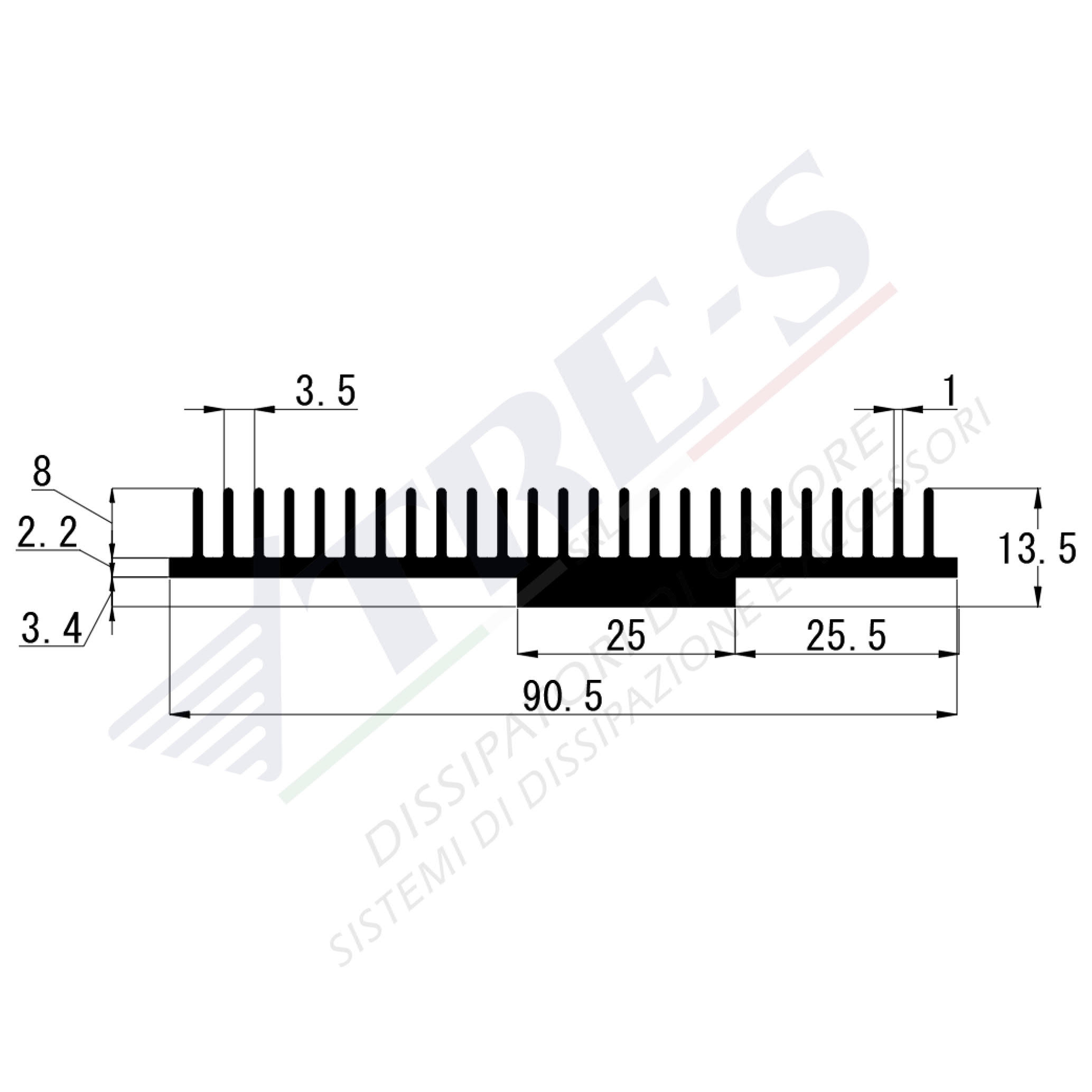 Heat Sinks PRO1334