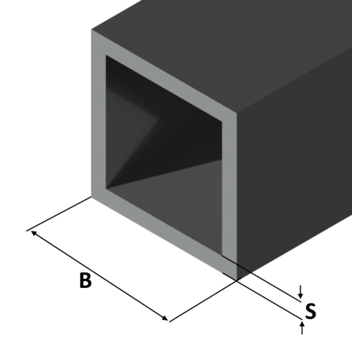 Tubo quadro - Standard Profiles Tubo quadro - Standard Profiles